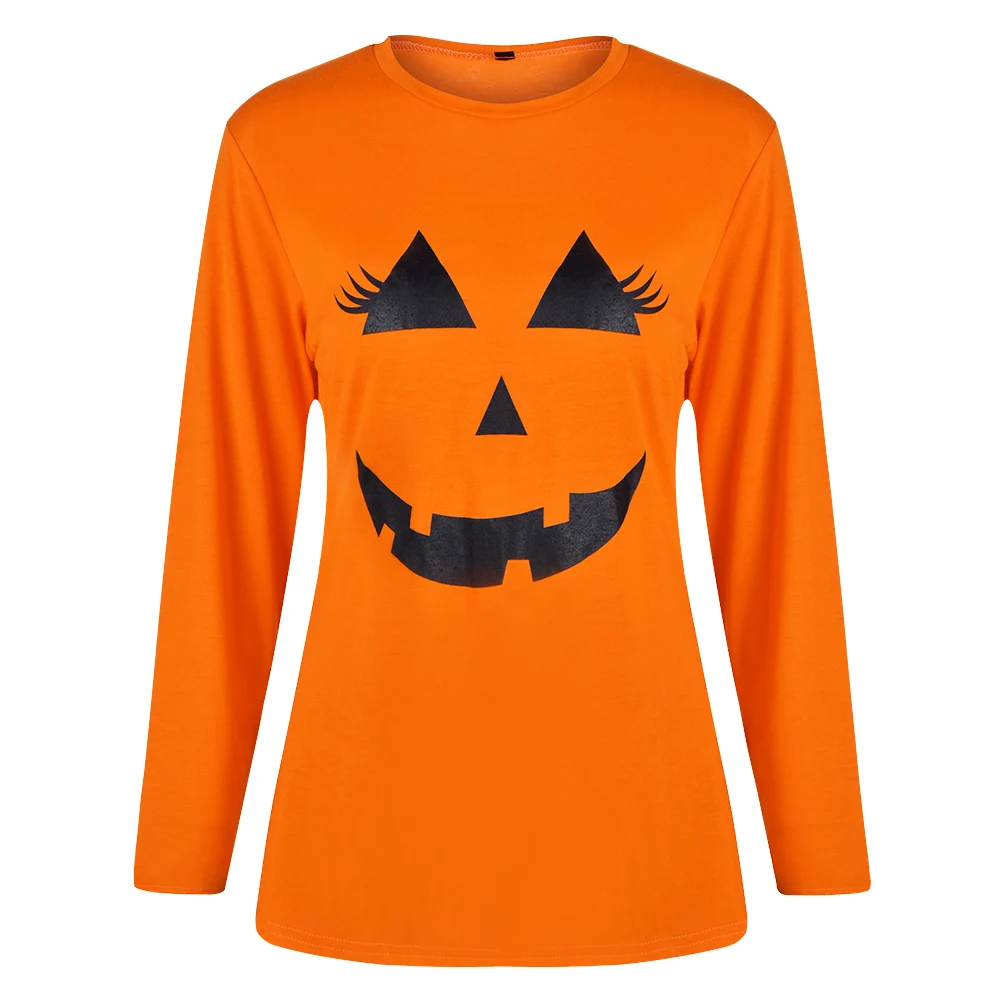 

Женская футболка с длинным рукавом, с круглым вырезом