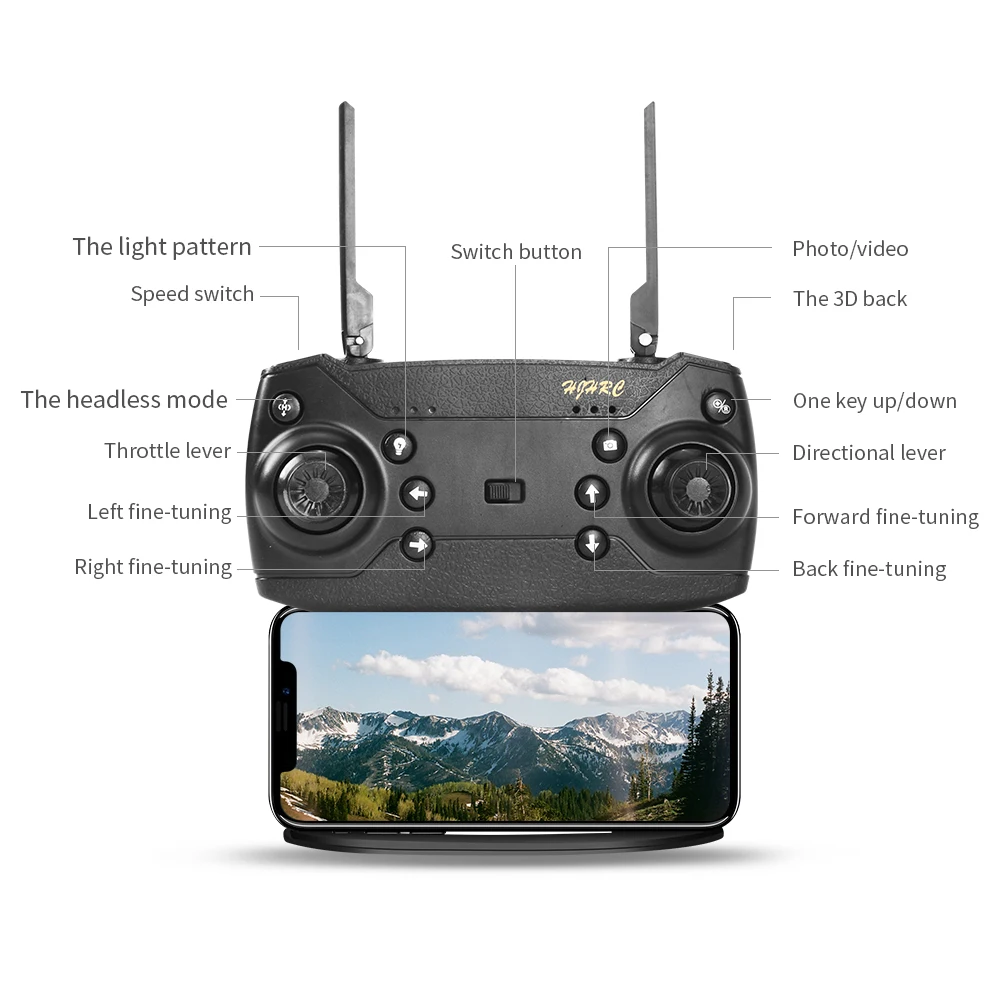 Мини Дроны с камерой hd Профессиональный rc вертолет селфи дроны Дрон Квадрокоптер