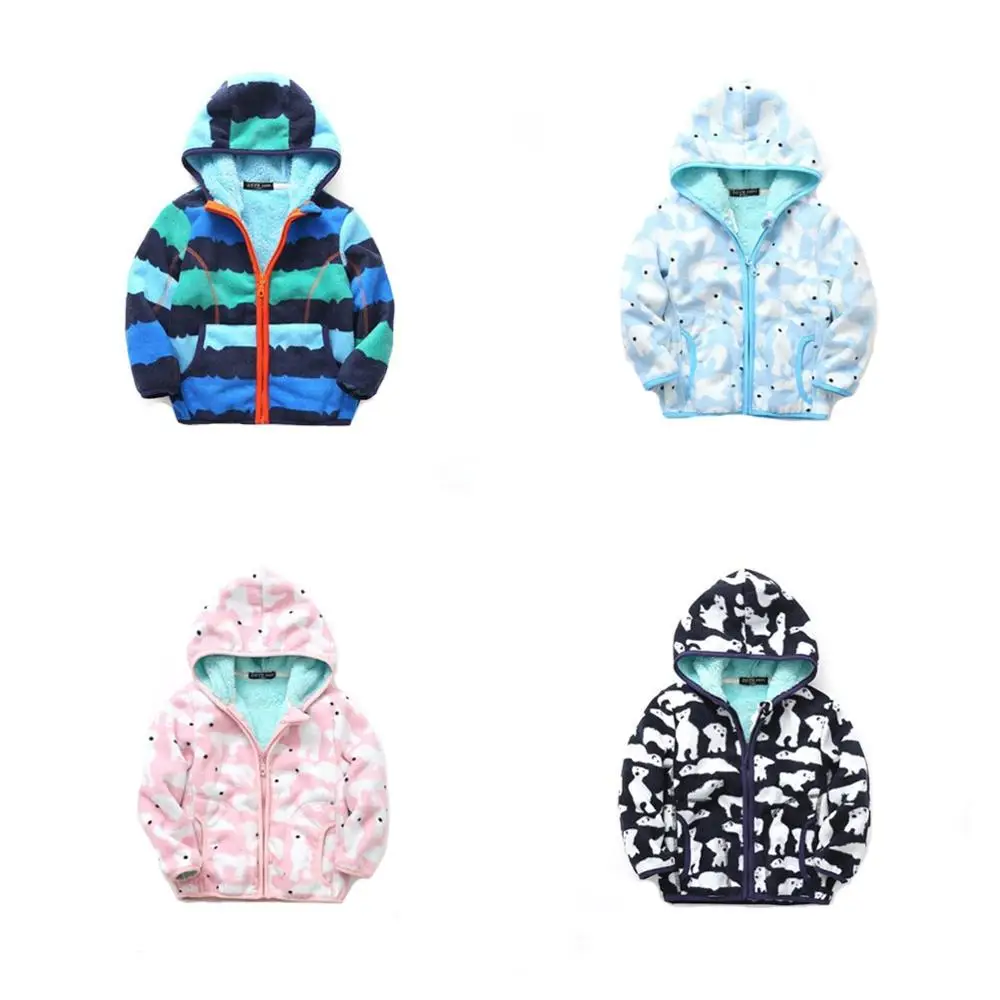 Benemaker/зимние куртки для мальчиков и девочек Ветровка Детская одежда Флисовое