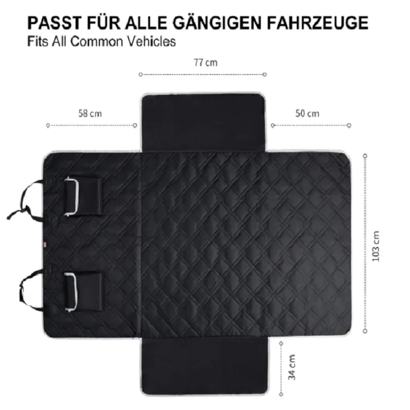 Offerte Tappetino Posteriore Impermeabile Amaca Cuscino Protettore Novità Coprisedili Per Auto Per Cani Con 2 Tasche Trasportino Per Animali Dimensioni Traval