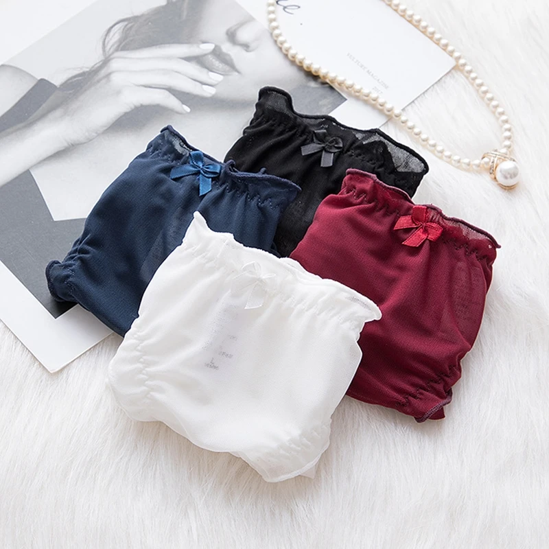 3 шт. женские кружевные трусики с низкой посадкой | Женская одежда