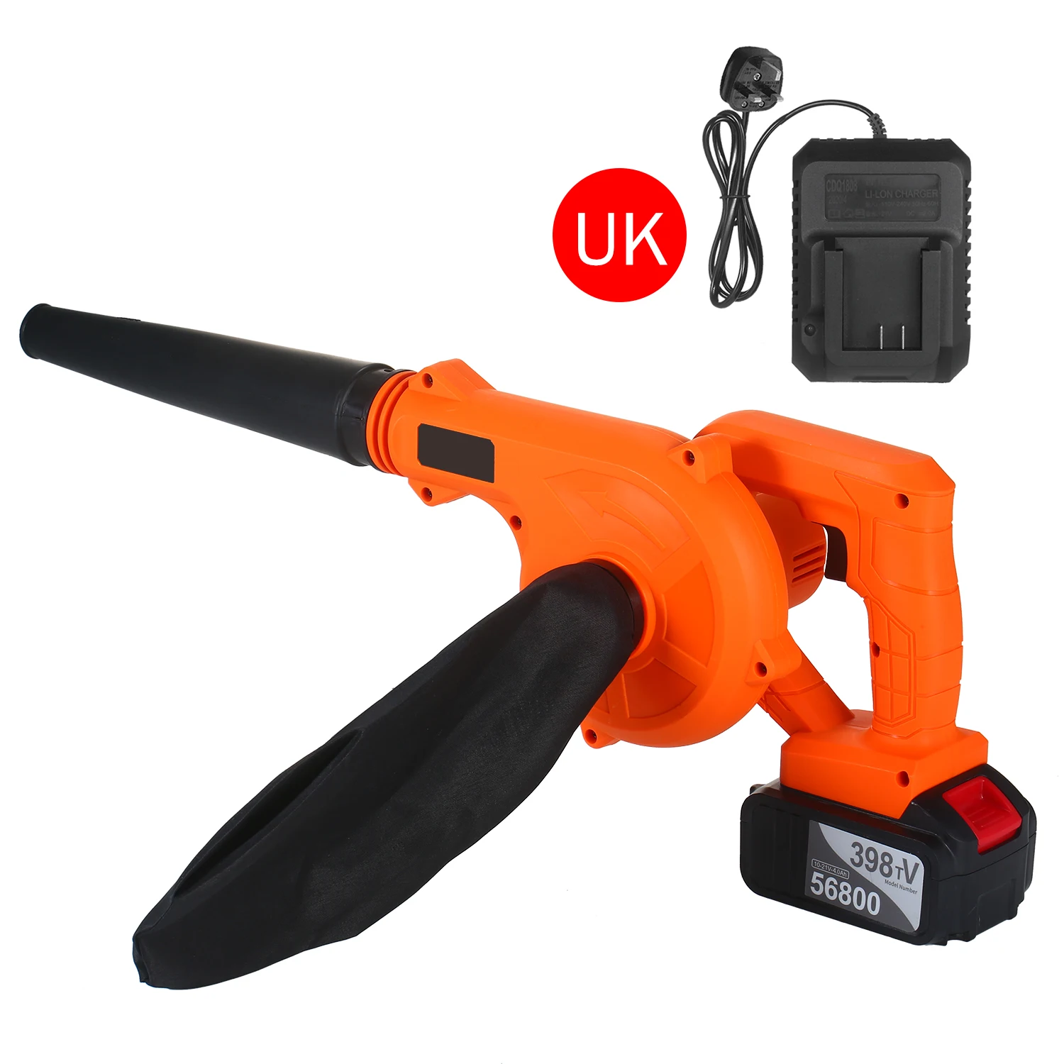 Беспроводные вакуумный сдуватель листьев 21V 4 0 Ah литиевая Батарея приведенный в