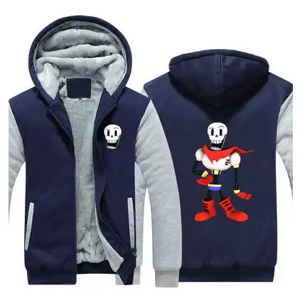 Флисовая толстовка с капюшоном для косплея аниме Undertale Frisk Toriel Sans Papyrus|Мужские