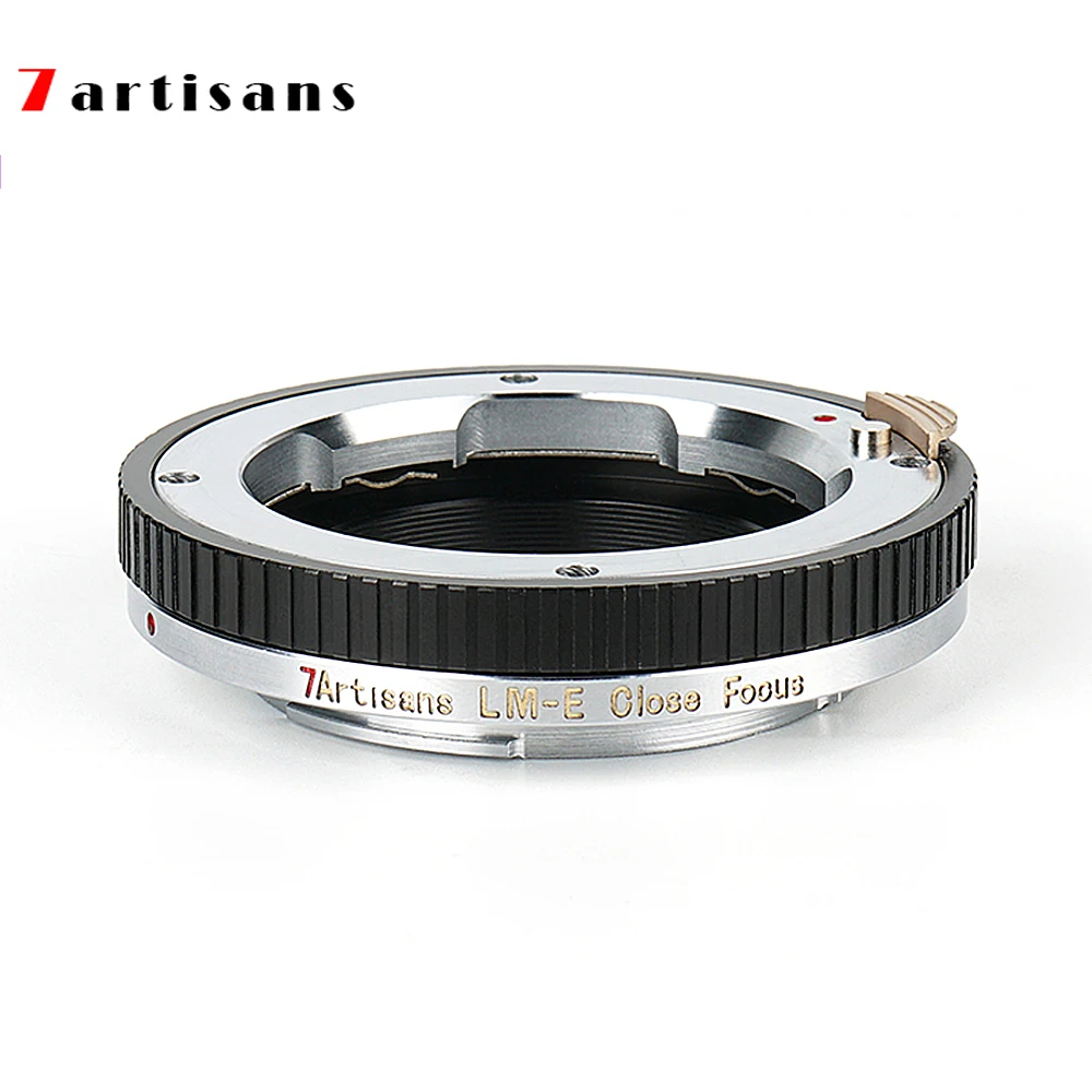 

7 Artisans LM-E Close Focus Adapter for Leica M To Sony E Adapter Ring Close-up Macro A7R4/R3/M3/A7NEX Macro Ring