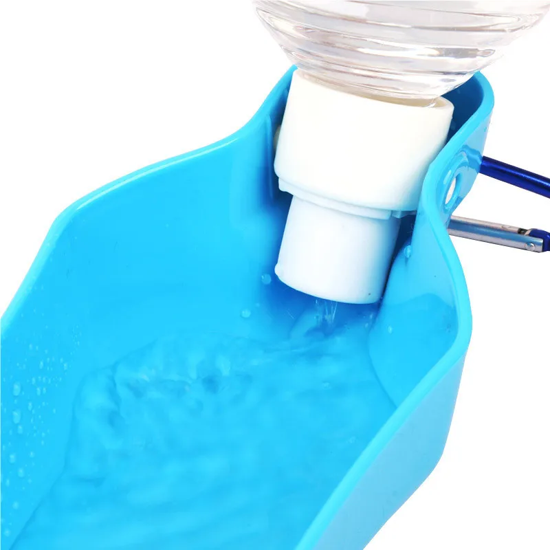 Портативная бутылка для воды собак маленьких и средних больших дозатор питьевой