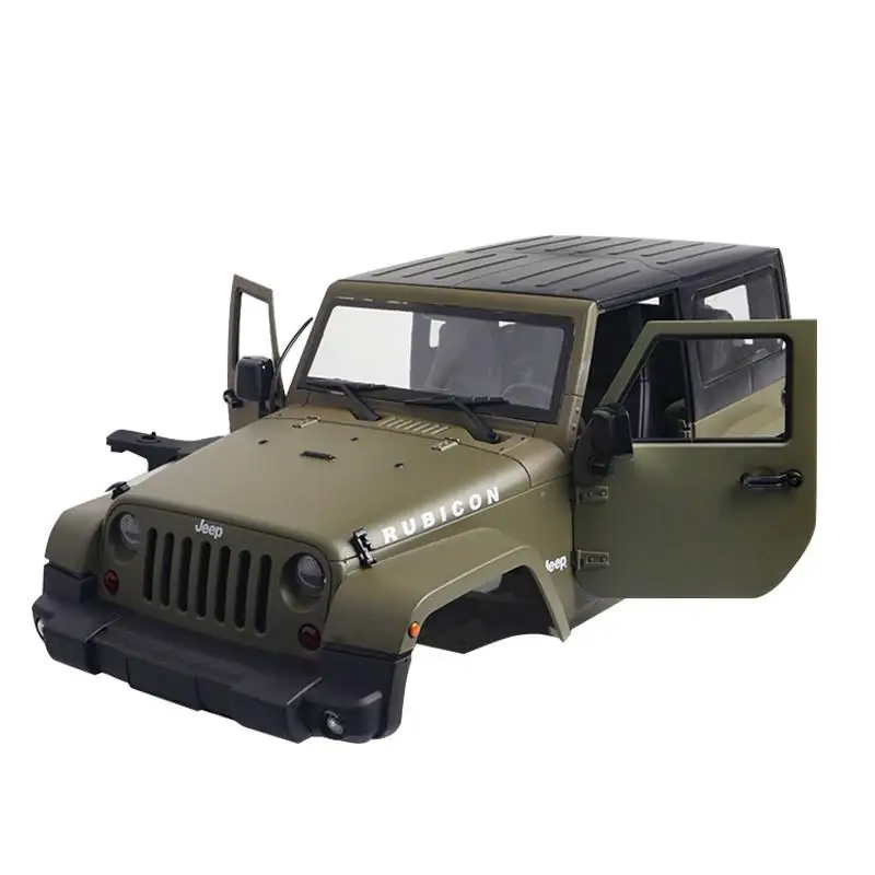 

1/10 RC Truck Hard Body Shell Canopy Rubicon Topless for SCX10/D90