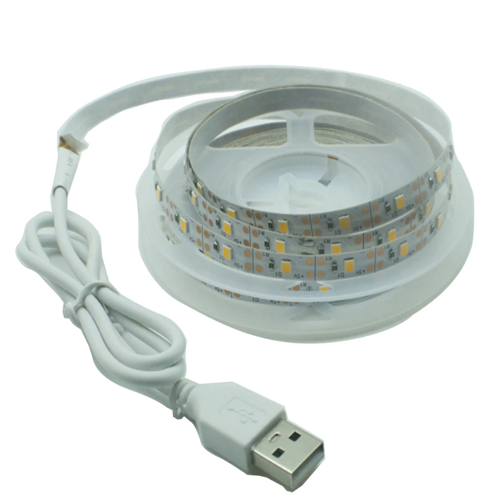 

LED Strips Lights Flexible Lamp Tape Diode 5V 2835 USB Cable 3 Key Control Desk Screen TV BackLight For Festival 1M 2M 3M 4M 5M