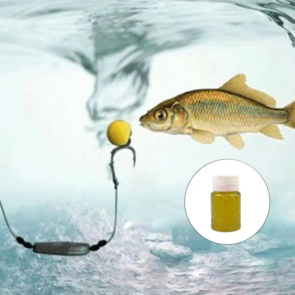 

A Variety Of Specifications And Colors Of Bait For Fishing And Nesting With Air Bubbles And Spherical Particles For Nesting