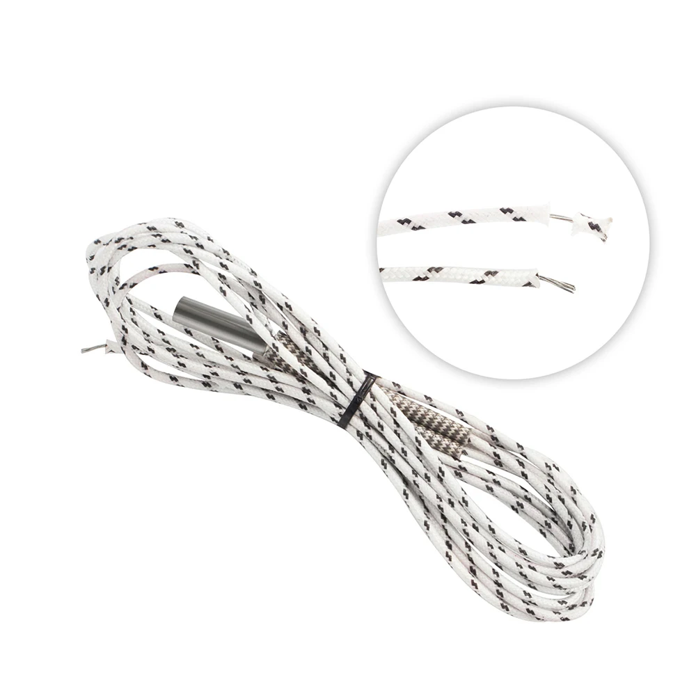 5 шт. 24 в 50 Вт Нагревательный картридж 6*20 мм нагревательная трубка термистор 1 м