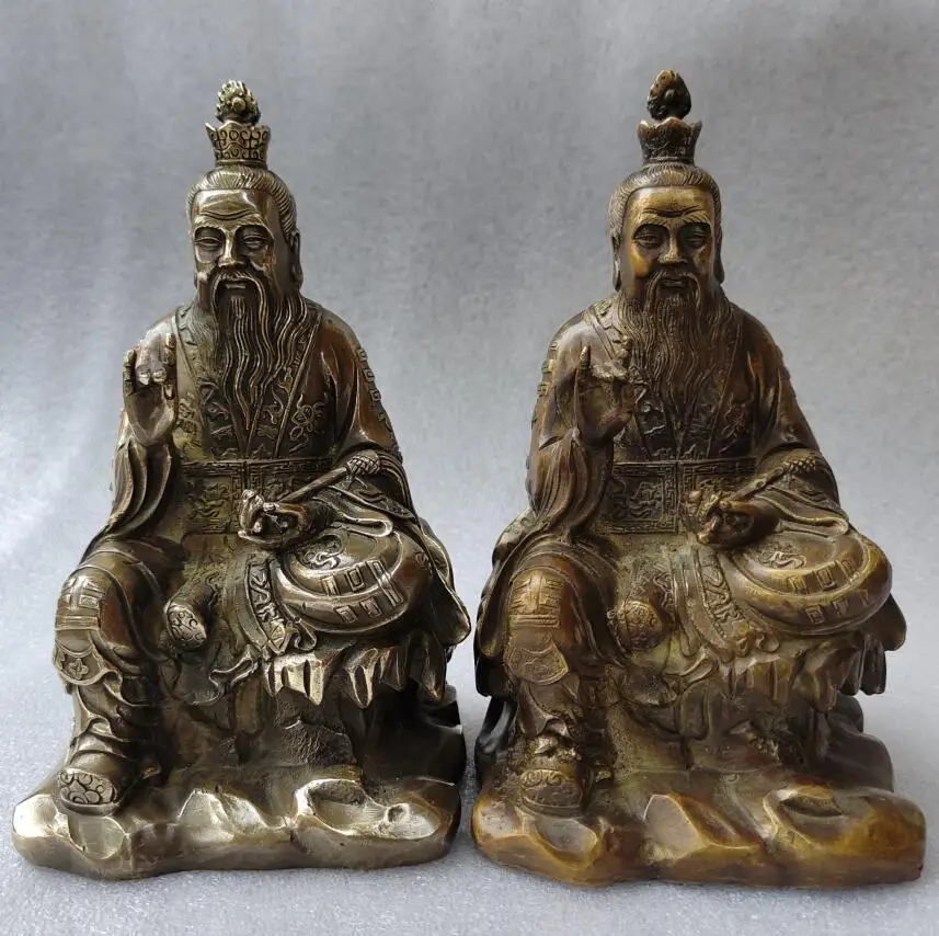 

Старинная латунная статуя Taishang Laojun