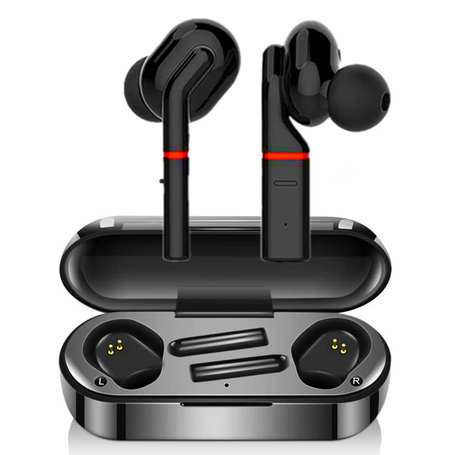 Bluetooth 5 0 беспроводные наушники настоящие беспроводной чехол спортивные со