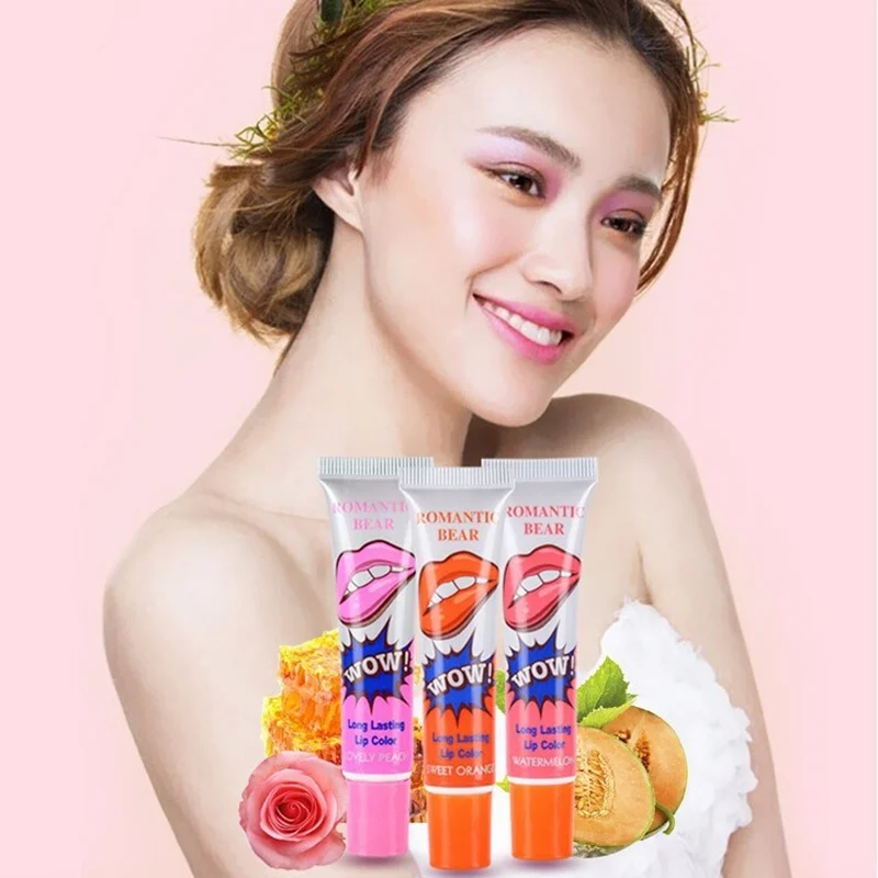 1 шт. хит продаж романтическая отшелушивающая губная помада разрывающая тип