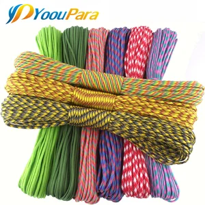 230 цветов, Паракорд 550, канат Mil Spec Type III, 7-жильный Паракорд, оборудование для выживания, кемпинга, скалолазания, туризма, одежда