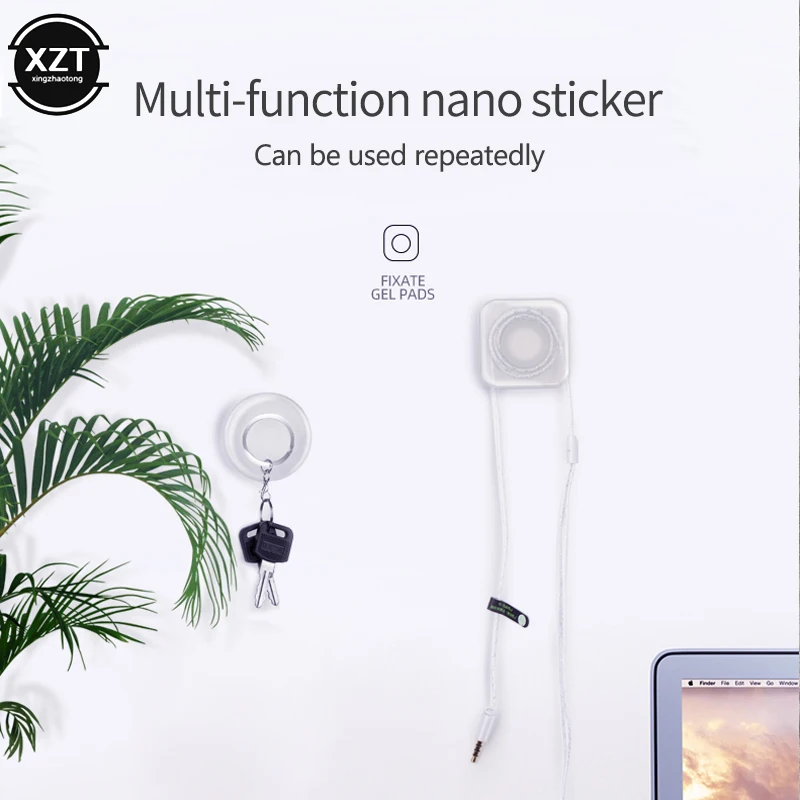 Волшебная нано резиновая подкладка наклейка для держателя Универсальный