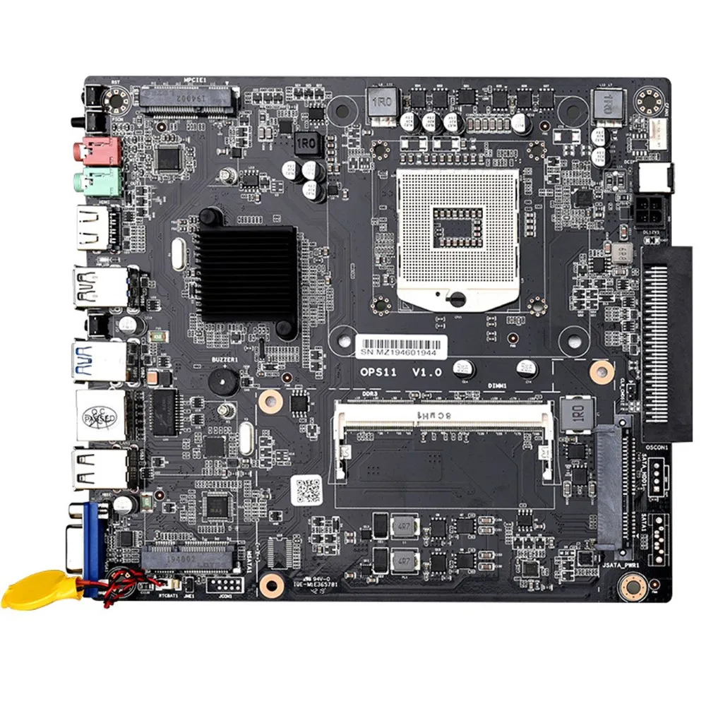 

HM77 OPS All-in-one Motherboard ITX USB3.0/2.0 MSATA DDR3 8G for Intel I3/I5/I7 2/3 Generation Series CPU