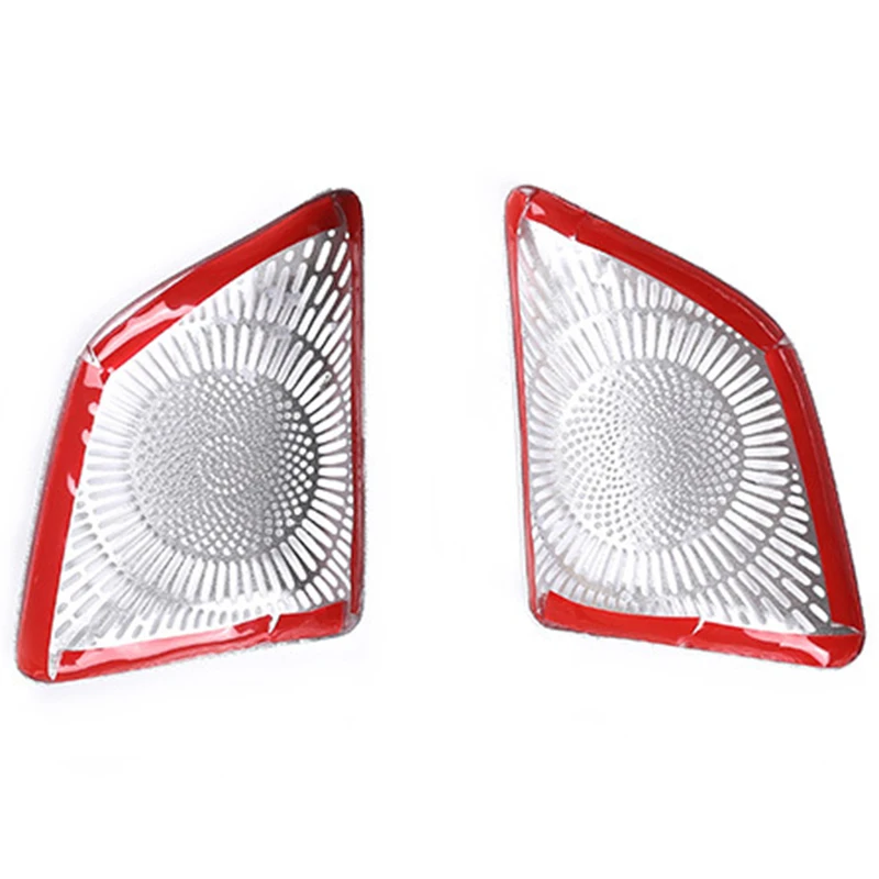 Автомобильный Алюминиевый сплав о динамик твитеры крышка отделка Аксессуары для