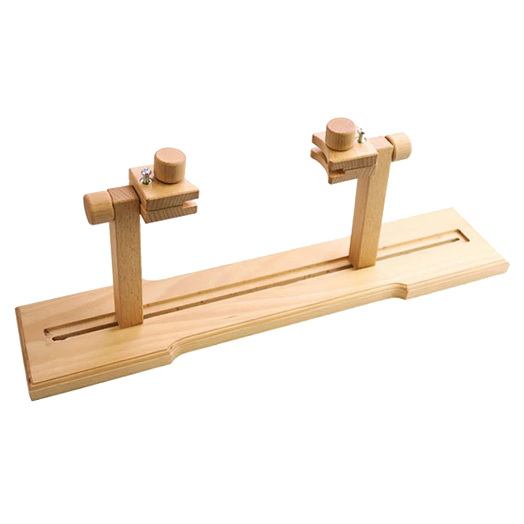 

Adjustable Embroidery Stand / Cross Stitch Wood Stand, Embroidery Frame Stand, 360