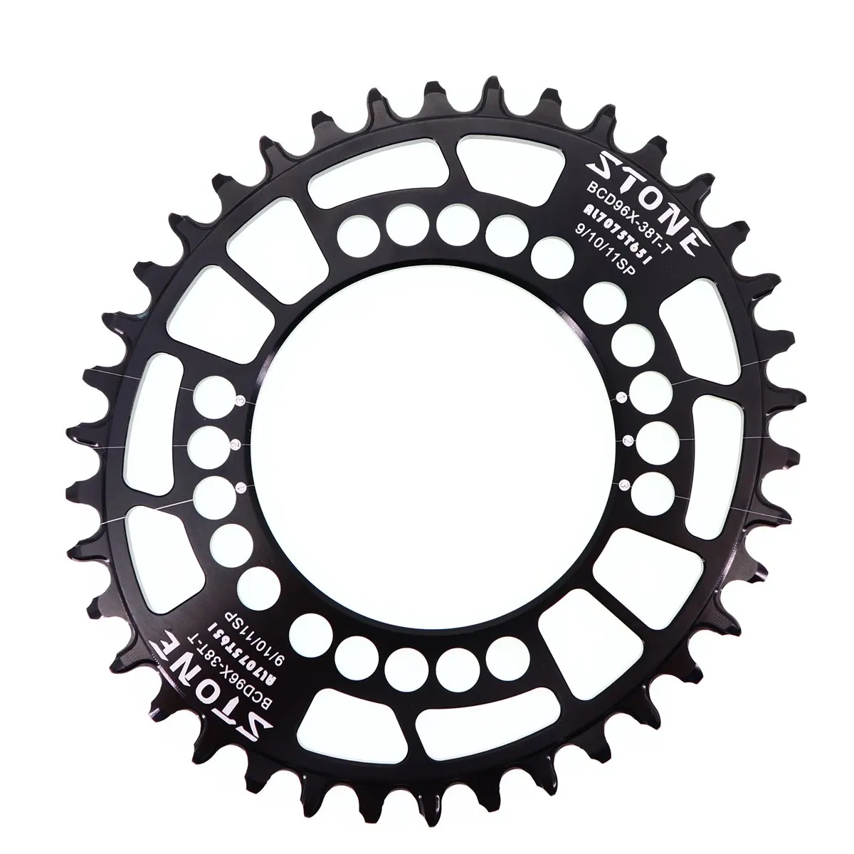 Камень 96 BCD овальная Звездочка для Shimano M6000 M7000 M8000 M9000 32t 34 36, 40, 42, 44, 48T велосипед Звездочка велосипеда зубчатая пластина 96bcd