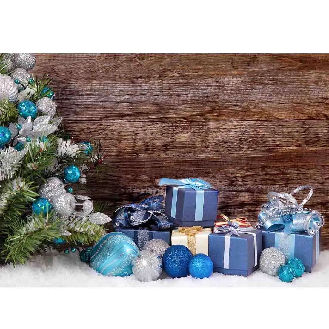 4 SHENGYONGBAO Vinyl Custom Photography Backdrops Prop Christmas day Theme Photo Studio Background YN-5551 - Цвет: 4
