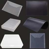 10pcs magnetic sheets folder bags set storage box used to store metal cutting dies stamps organizer transparent bags