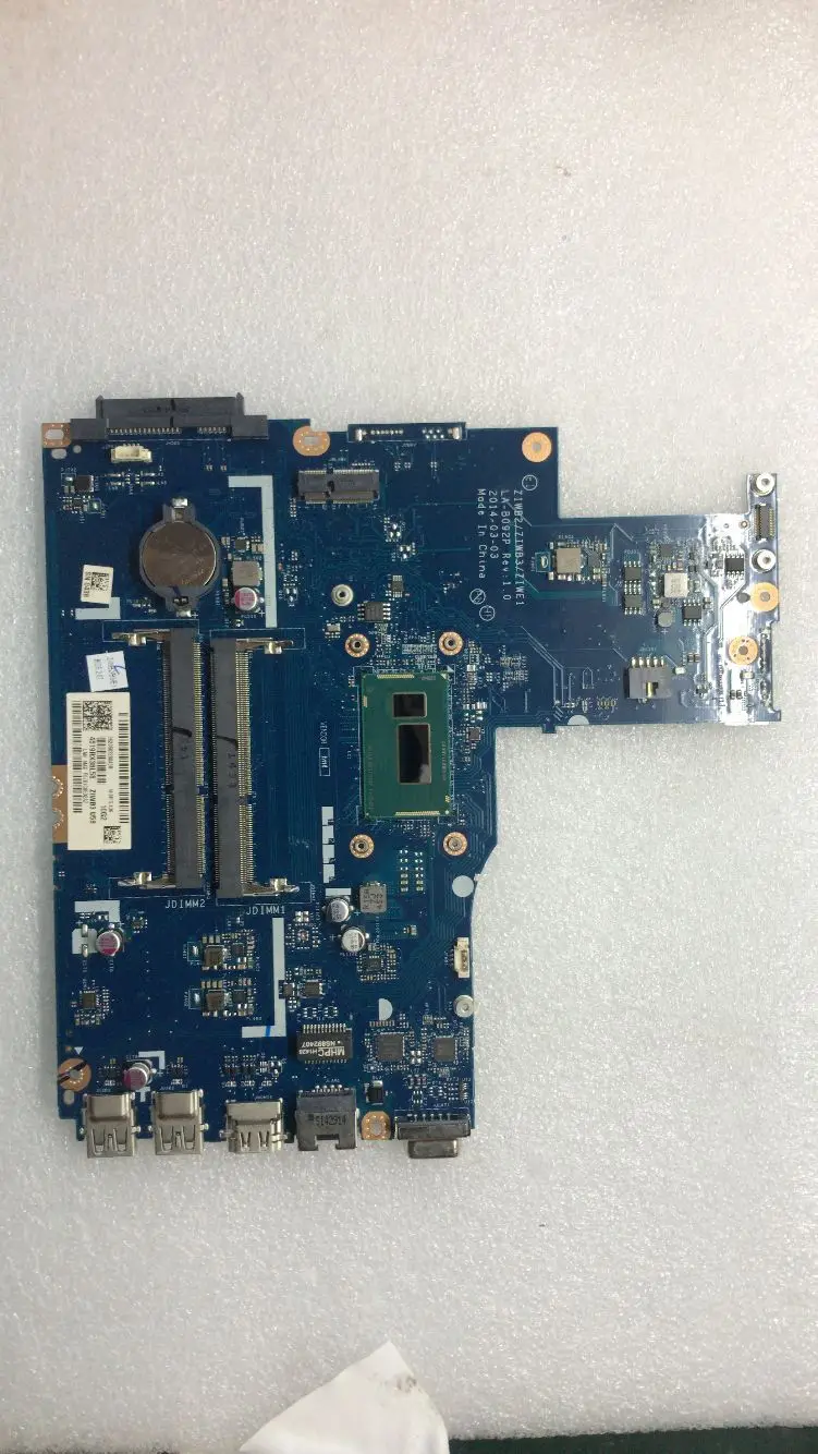 

KEFU ZIWB2/ZIWB3/ZIWE1 LA-B092P Motherboard For Lenovo B50-70 N50-70 Notebook Motherboard CPU 2957U/3558U DDR3 100% Test Work
