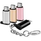 Металлический Переходник USB 3,1 Type-C (штекер) на Micro USB 2,0 5-контактный разъем для передачи данных