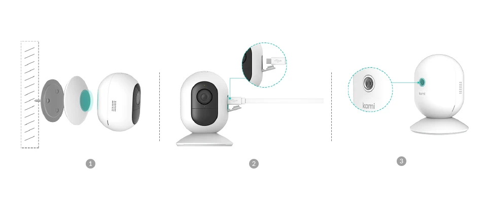 YI Kami 1080P комплект домашней камеры без проводов, беспроводная наружная батарея, камера безопасности, обнаружение движения, ночное видение, двустороннее аудио