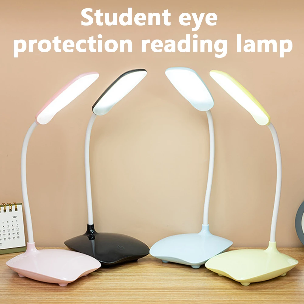 

Rechargeable Led Table Lamp USB Charging Eye Protection Night Light For Study Foldable Reading Lamp Bedroom Bedside Night Lights