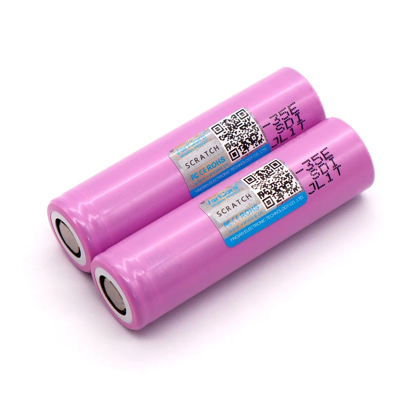Оригинальный аккумулятор VariCore power 18650 35E 3500 мАч 3 7 В 25 А 1 10 шт.|lithium battery|power 18650battery |