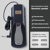 sustain pedal non slip sound enhancement metal professional piano keyboard pedal for beginner sustain pedal non slip sound enhan