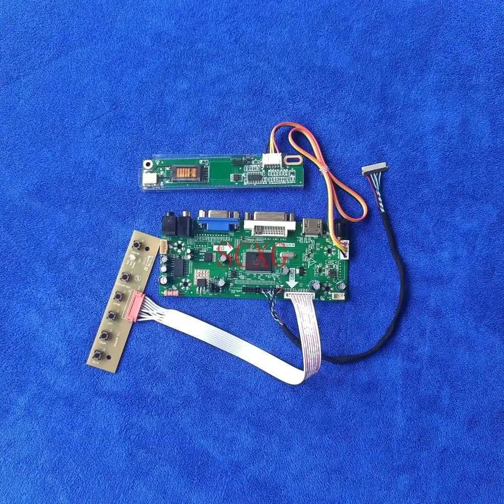 

VGA DVI HDMI-compatible 1CCFL MNT68676 controller board LCD matrix Kit 1024*768 For LTM12C505B/LTM12C505D/LTM12C505K LVDS 20-Pin