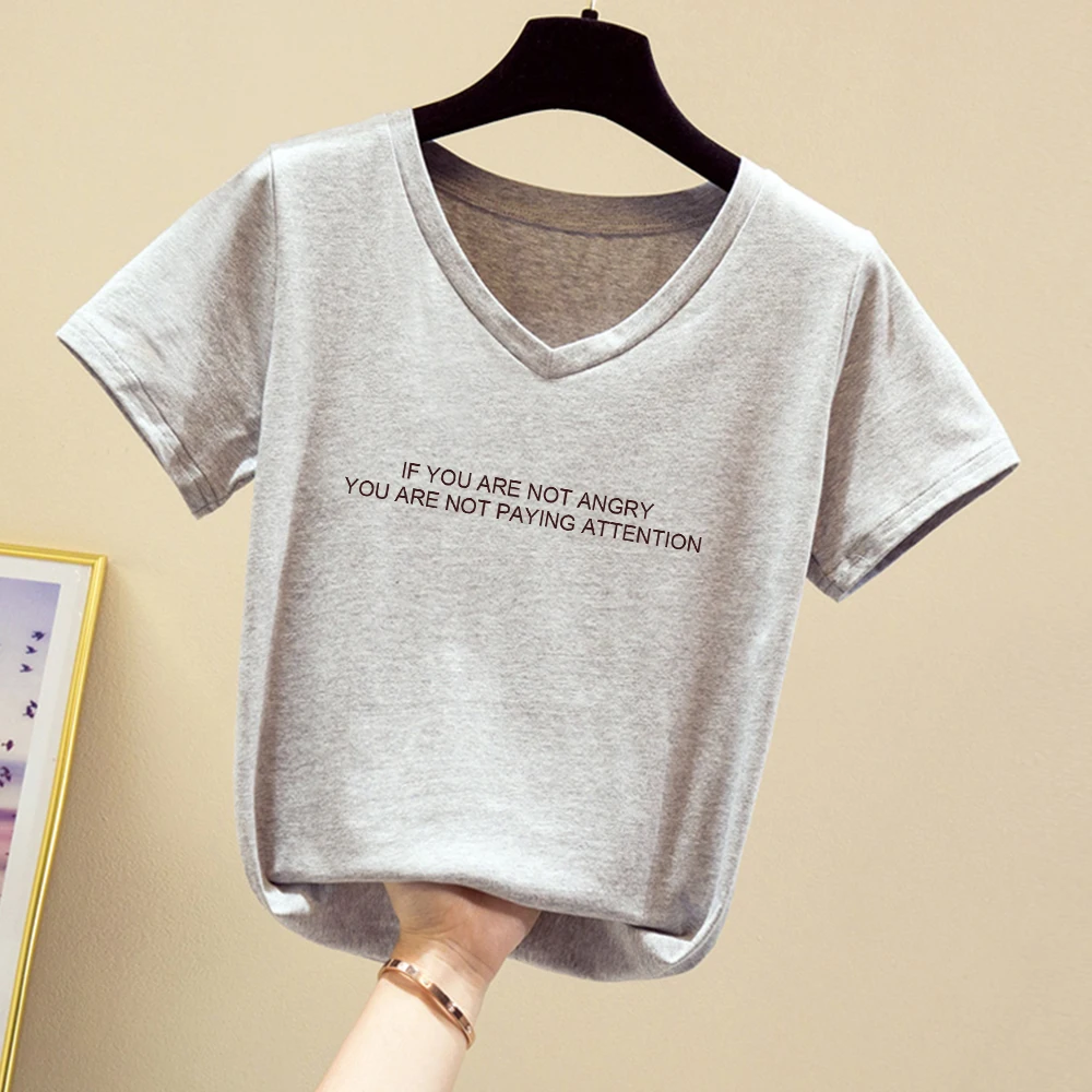 

Простая и простая женская футболка, персонализированные модные футболки для девочек, топы с коротким рукавом, базовая футболка с круглым вы...