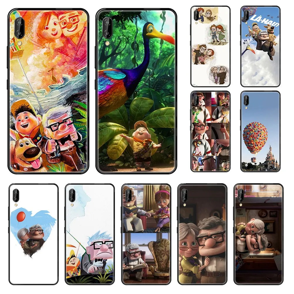 Чехол для телефона Adventure Up Pixar Animation Movie luxury pretty prime Etui black Huawei Honor Mate 5 6 7 8 9 10 20 A C X