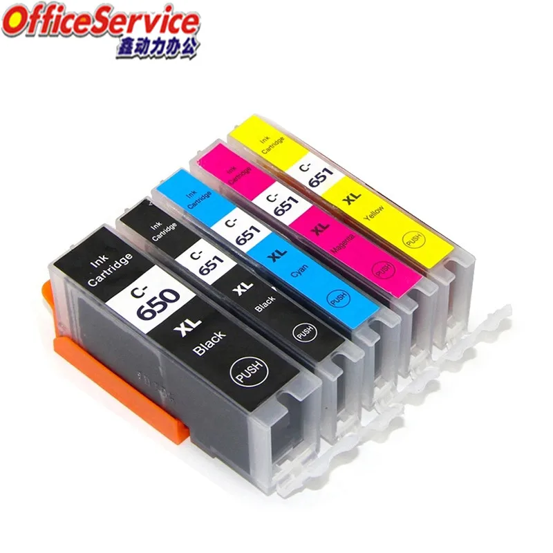 

PGI-650 CLI-651 Compatible ink Cartridge For Canon MG5460 MG5560 MG5660 MG6460 MG6660 MX926 MX726 Ip7260 Ip8760 iX6860 printer