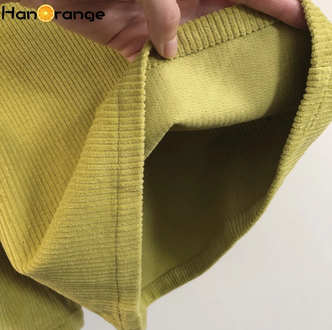 

2021 Summer Safari Corduroy Cargo Pants Knee Length Solid Women Bf Style Loose Casual Pants Female