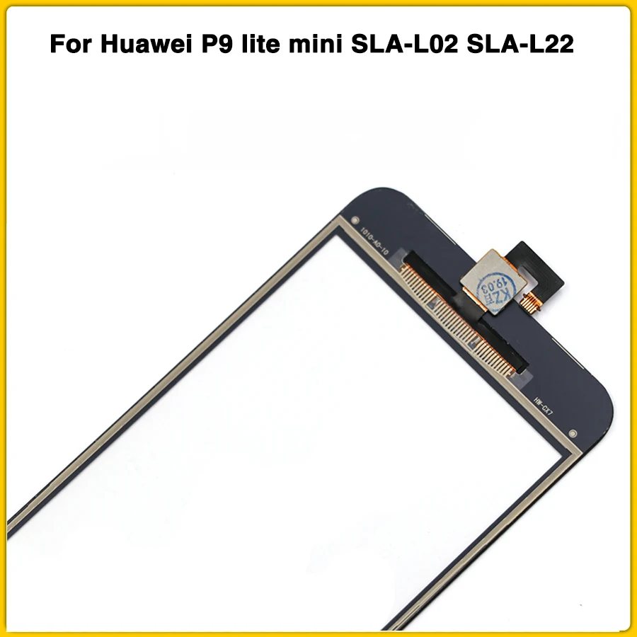 Тачскриновый планшетный компьютер от Экран для huawei P9 lite mini SLA-L02 SLA-L22 SLA-TL00 Сенсорный экран Панель планшета Сенсор защита фронтального ЖК-Стекло объектив