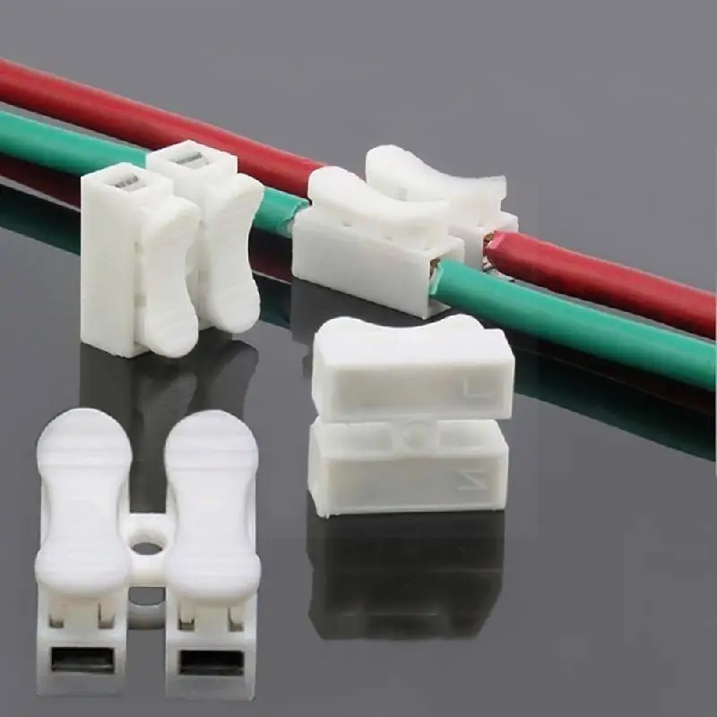 

10 Pcs Sample Quick Wiring Electric Wire Connector Block Cab Terminal Ch2 F2u7