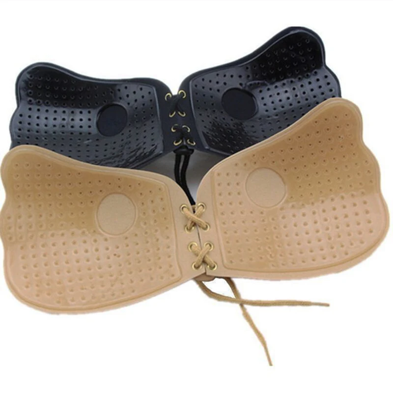 Самоклеящиеся бандажные Бюстгальтеры без бретелек Однотонный женский