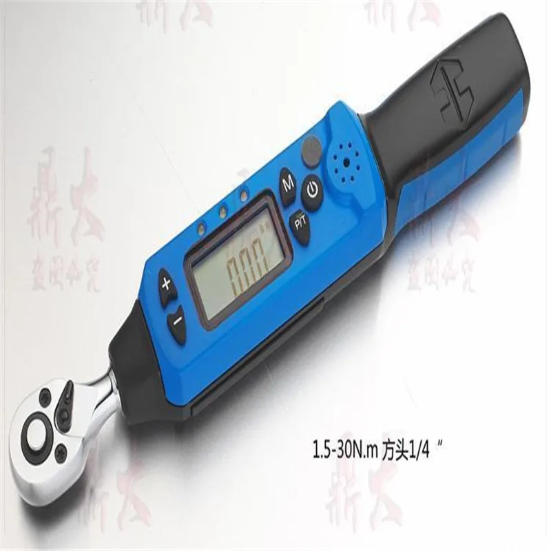 Электронный Цифровой Динамометрический ключ переходник с трещеткой 1 5 6.8 10 17 30 60