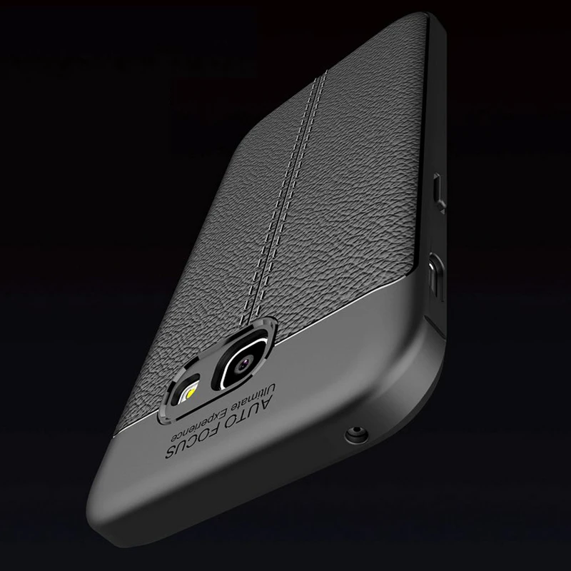 Чехол для телефона YUETUO с кожаным рисунком оболочка чехол samsung galaxy a3 2016 a5 a7 a 3 5 7 a310