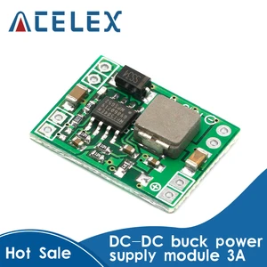 Модуль питания постоянного тока 3 А понижающий модуль 24 В-12 в 9 В до 5 В фиксированный выход