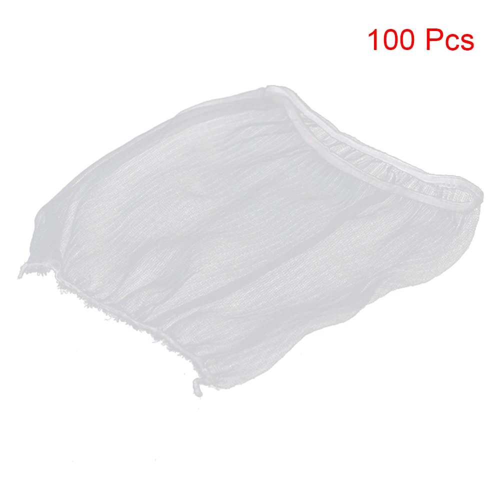 100 шт. кухонный анти-засоряющий фильтр для раковины чистый сливной отходов мусора