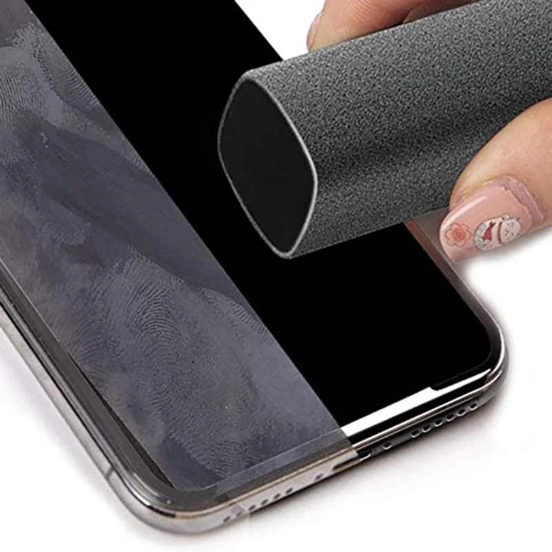 

Reusable Screen Cleaner Liquidless Touchscreen Easy Use Removes Smudges, Non-Chemical Cleaner for Electronic Screen N7MC