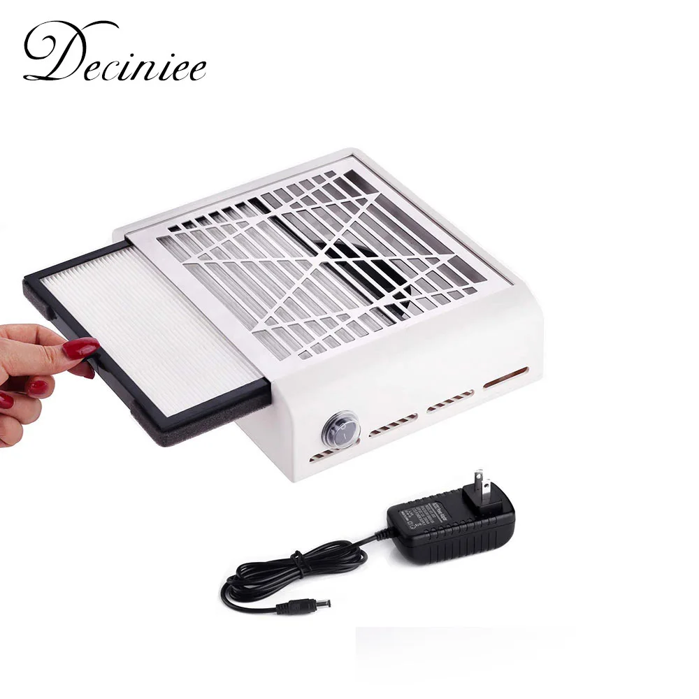 40 Вт новый мощный пылеуловитель для ногтей Вентилятор арт салон всасывающий