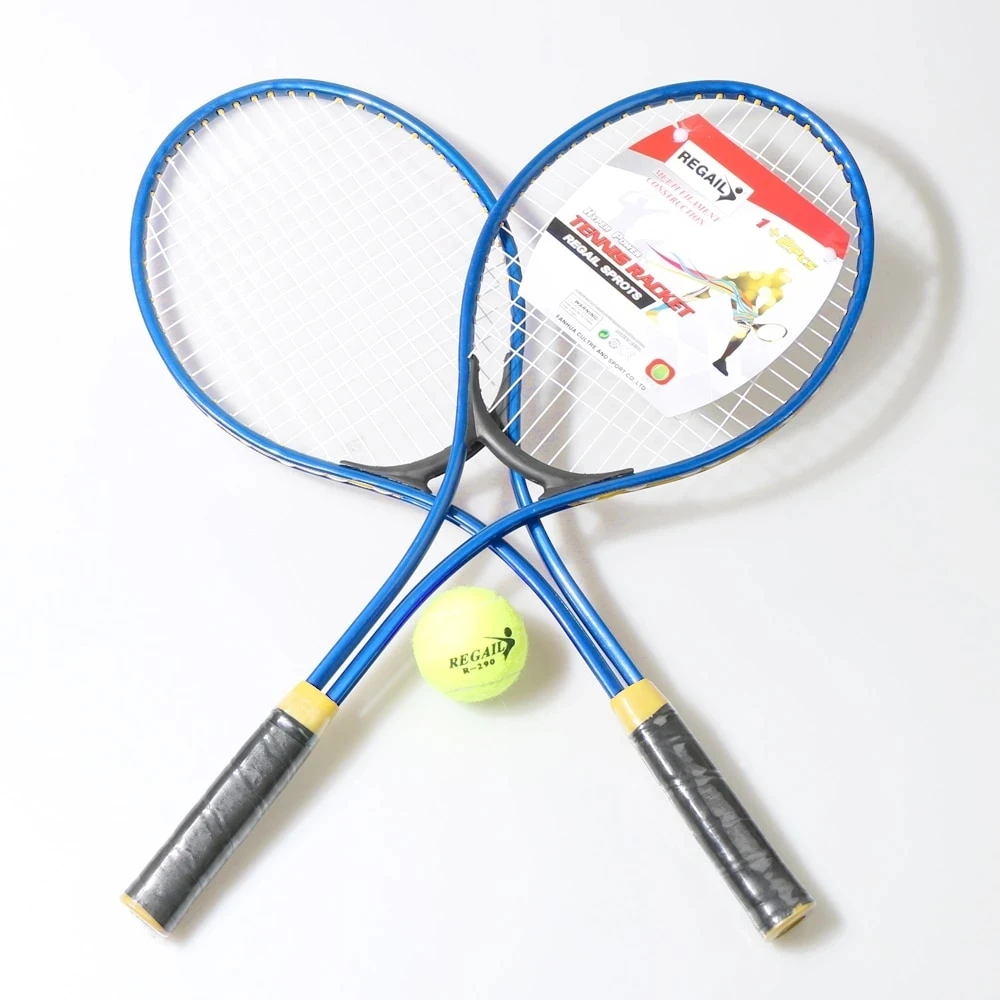 

Professional Youth Tennis Carbon Fiber Training Racket Two Outfits Advanced Racket Absorption Handle With Training Ball-41