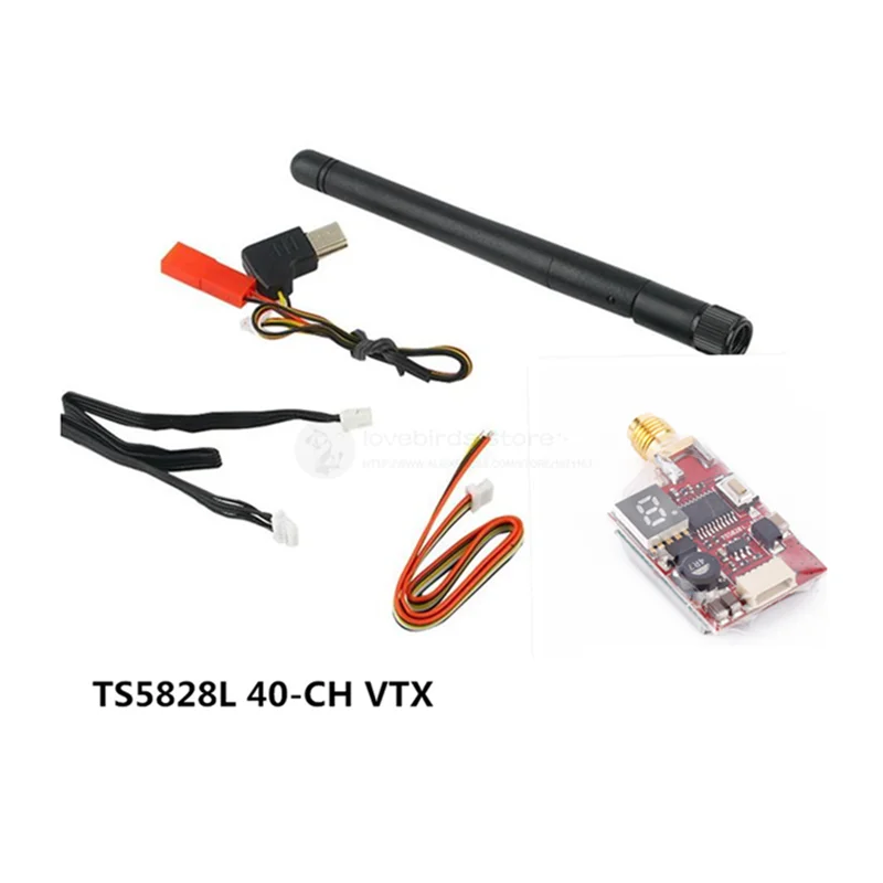 Новый mirco FPV 5 8G 40 CH VTX TS5823L 200MW TS5828L 600MW для DIY гоночного мини дрона QAV X / R QAV250|fpv 5.8g|vtx