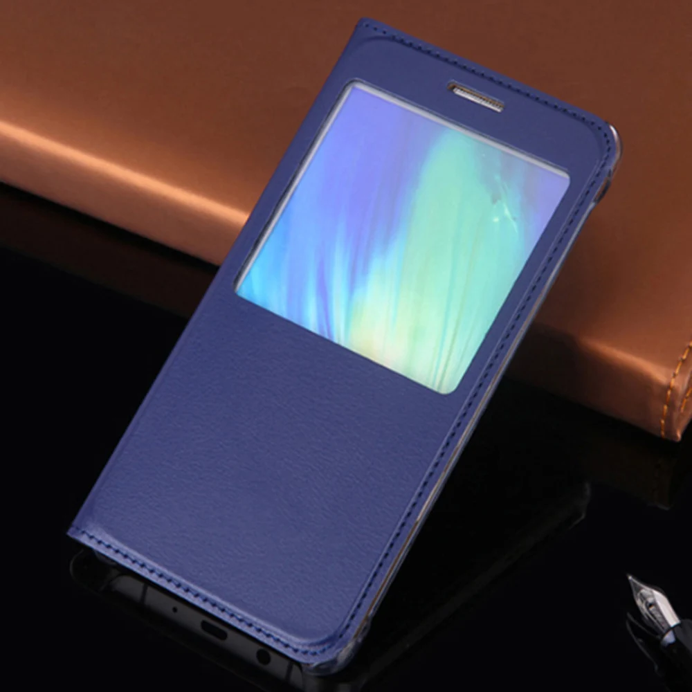Чехол-книжка кожаный для Samsung Galaxy Note 3 4 N920 Note4 Note5 Note3 N9000 | Мобильные телефоны и