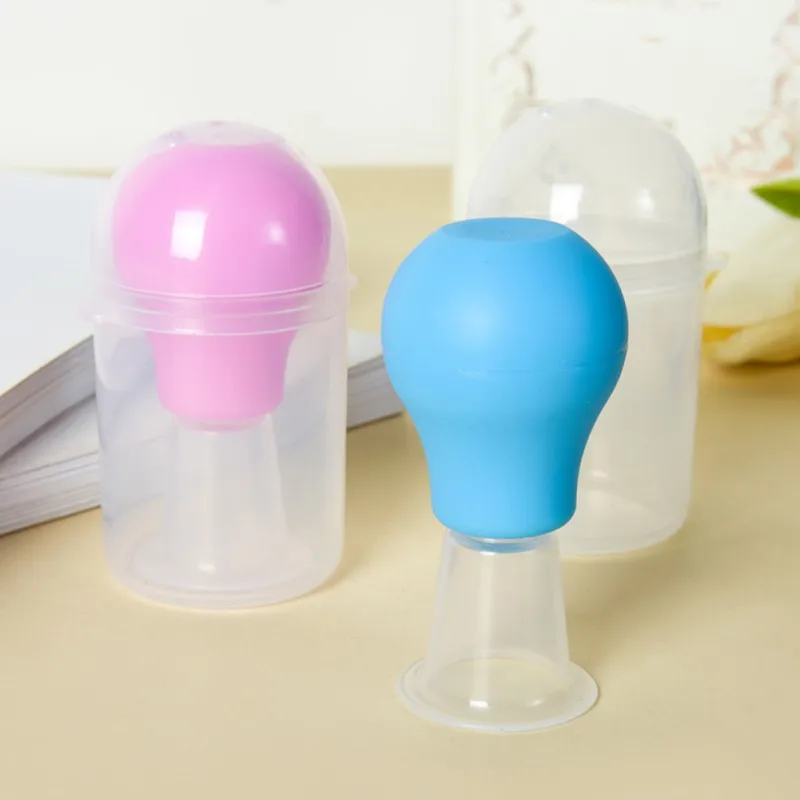 Silicone Nipple Correction Breast Correcting Shell Nursing Cup For Inverted Flat Nipple Aspirator Puller Nature Rubber