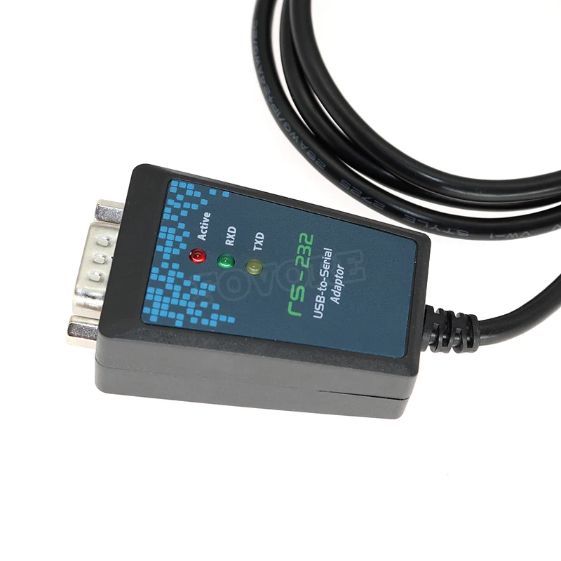USB к RS232 COM порт Последовательный DB9 Pin кабель адаптер FTDI232 чипсет для Windows 7 8 1 XP Vista Mac