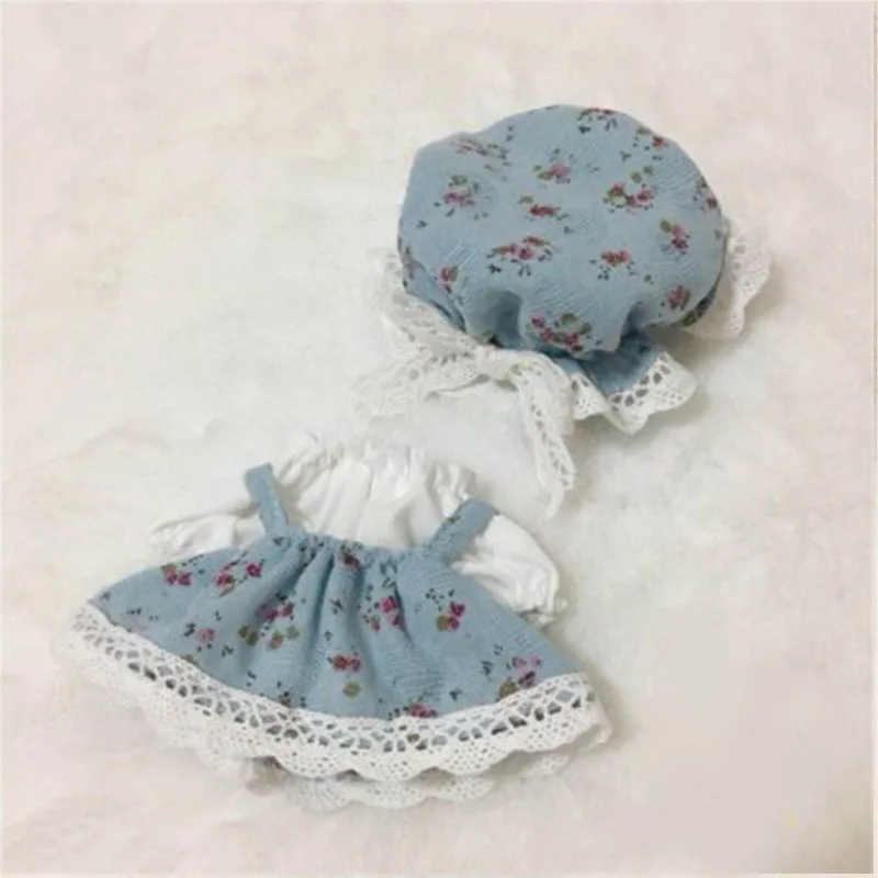 

[MYKPOP]KPOP Doll's Clothes &Accessoiress: Lovely Dress 2pcs Set for 20cm Dolls(without doll) KPOP Fans Collection SA21032103